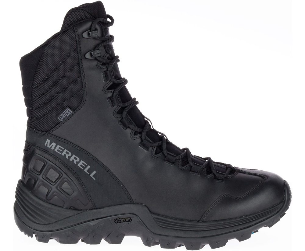 Kozaki Merrell Damskie Czarne - Thermo Rogue Tactical Waterproof Ice+ - 956180-COH